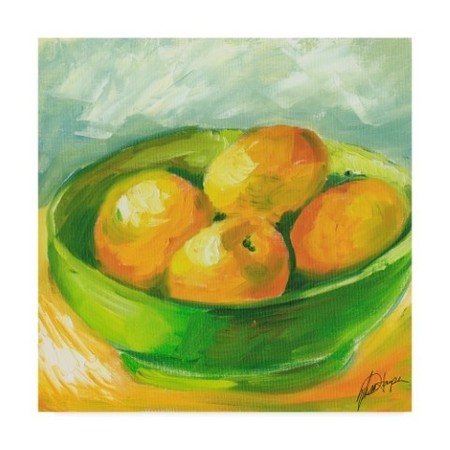 Ethan Harper 'Bowl Of Fruit I' Canvas Art,35x35